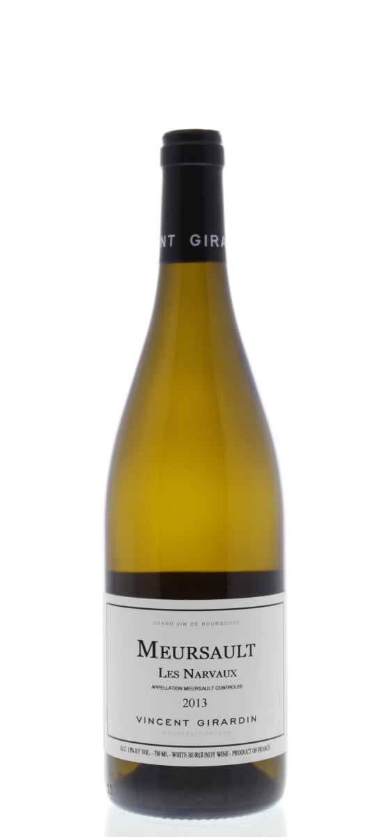 Vincent Girardin Meursault Les Narvaux 2013 Front Bottle Shot