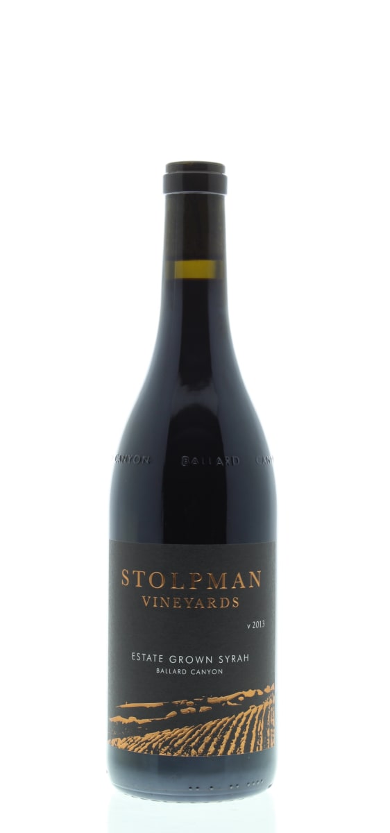 Stolpman Vineyards Estate Grown Syrah 2013 Front Bottle Shot