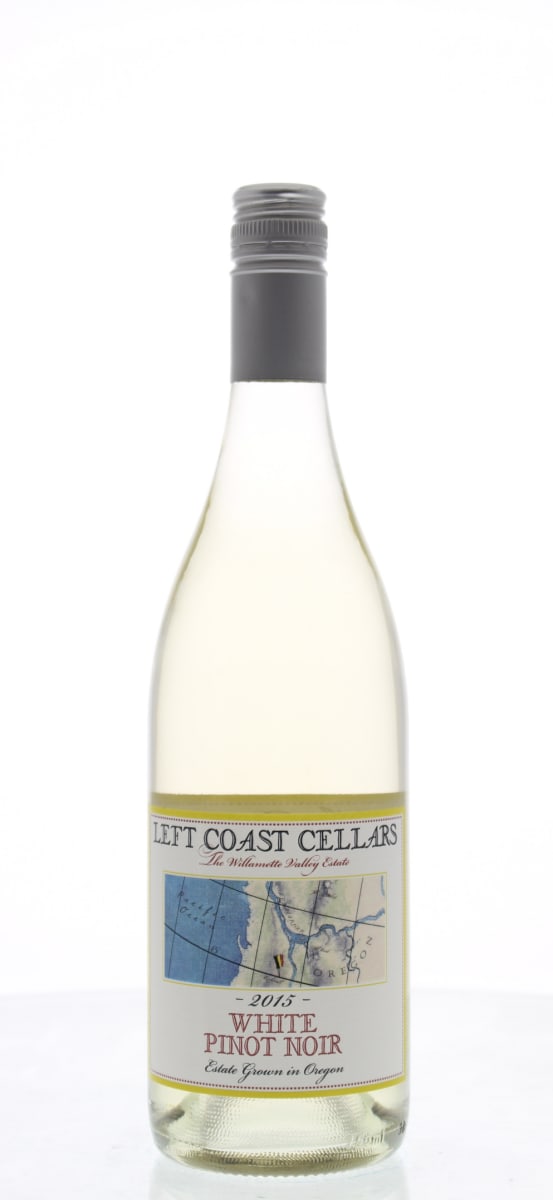 Left Coast Cellars White Pinot Noir 2015 Front Bottle Shot