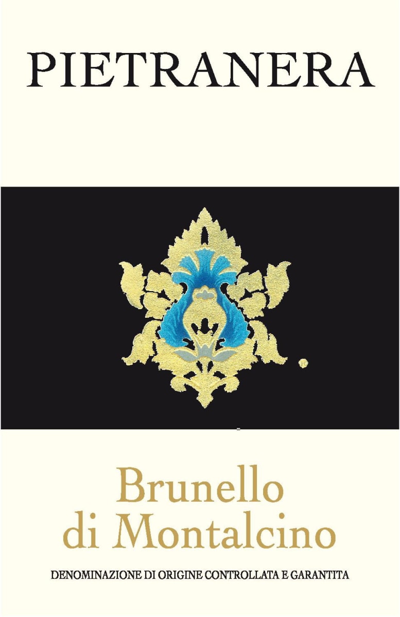 Pietranera Brunello di Montalcino 2010 Front Label