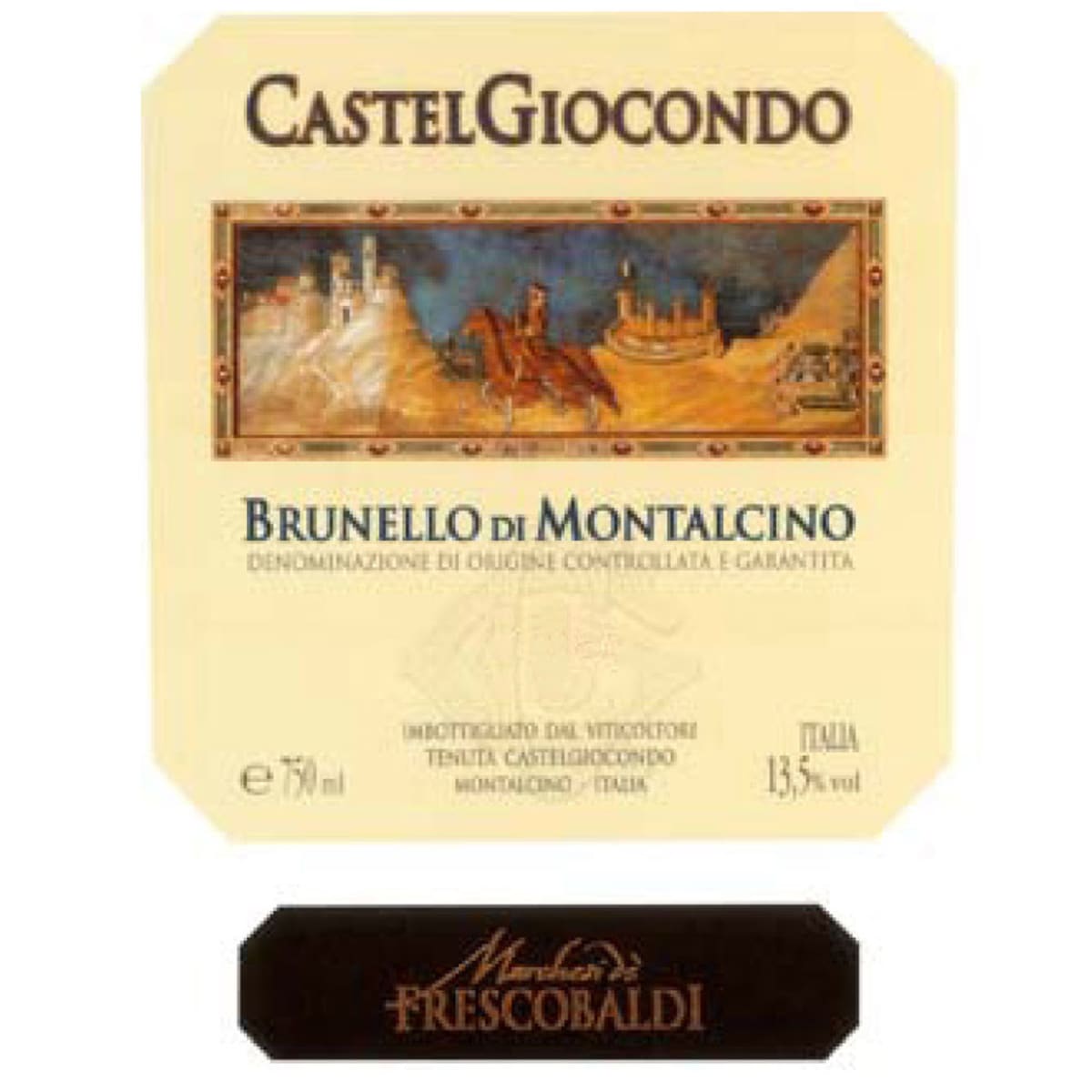 Frescobaldi Castelgiocondo Brunello di Montalcino (3 Liter Bottle) 2011 Front Label