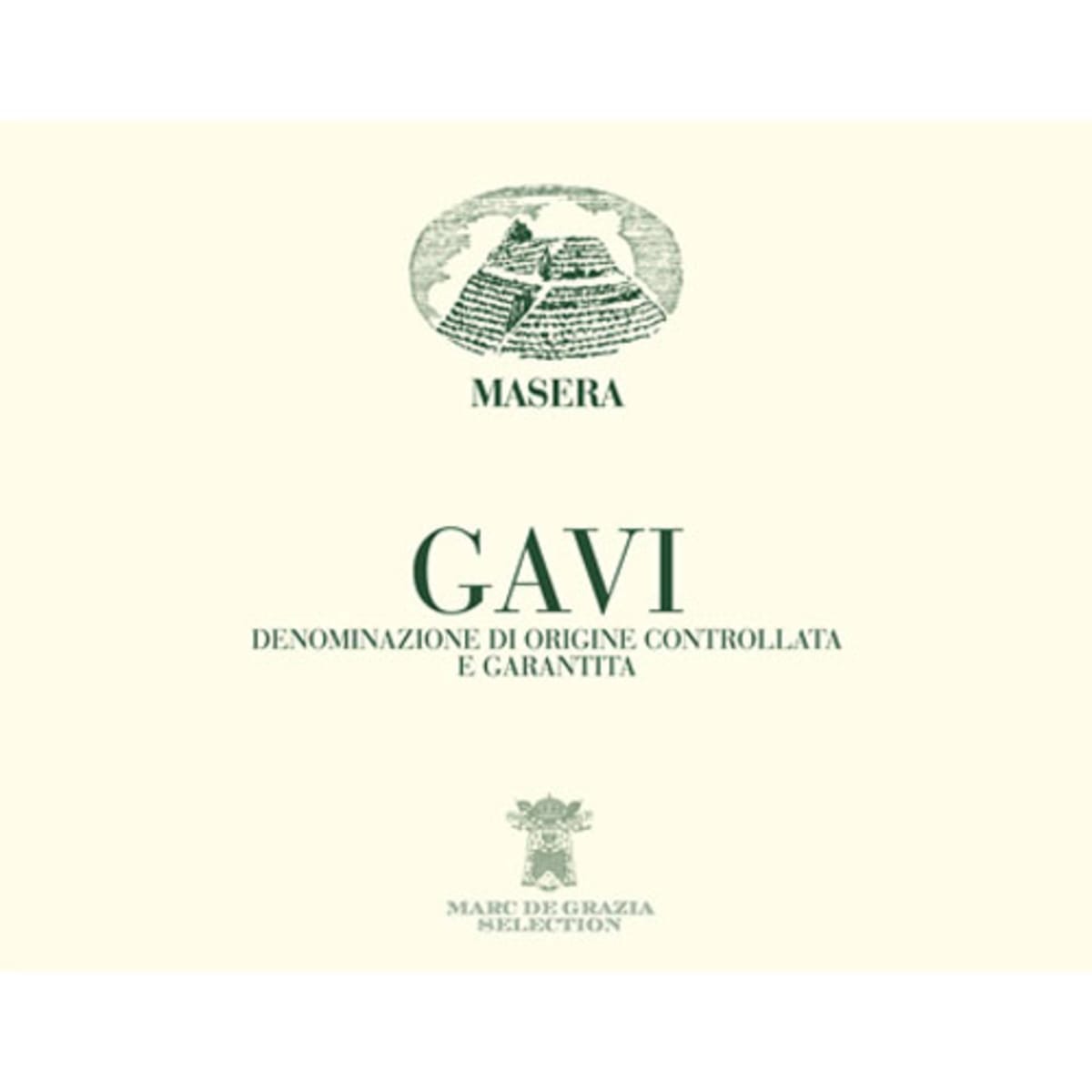 Stefano Massone Gavi Masera 2015 Front Label