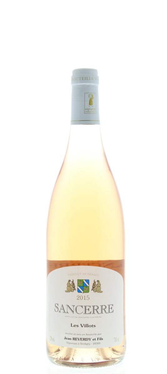 Jean Reverdy Sancerre Rose 2015 Front Bottle Shot