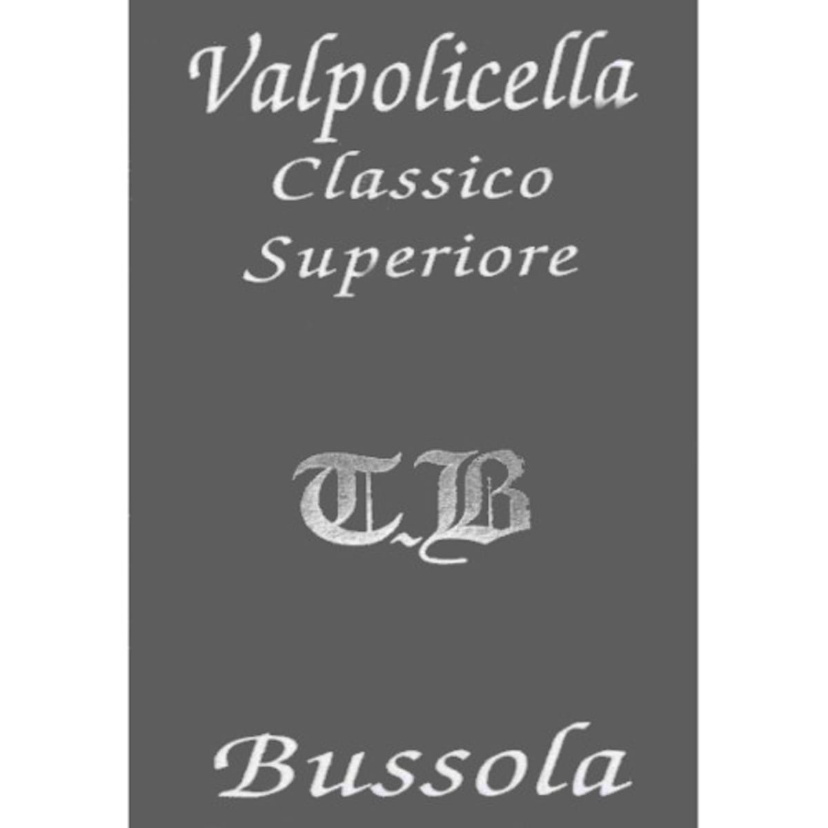 Bussola Valpolicella Classico Superiore TB 2011 Front Label