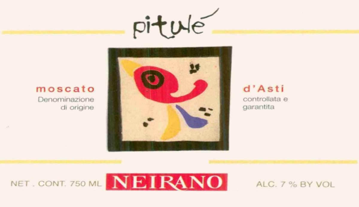 Neirano Pitule Moscato d'Asti 2011 Front Label