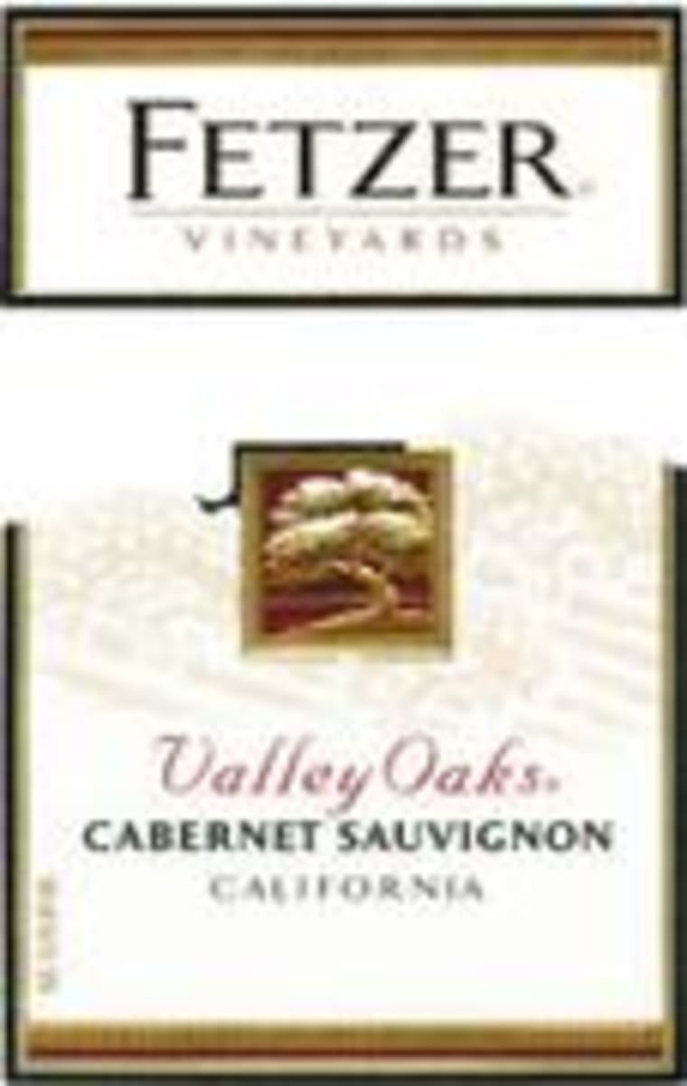 Fetzer Valley Oaks Cabernet Sauvignon 1997 Front Label