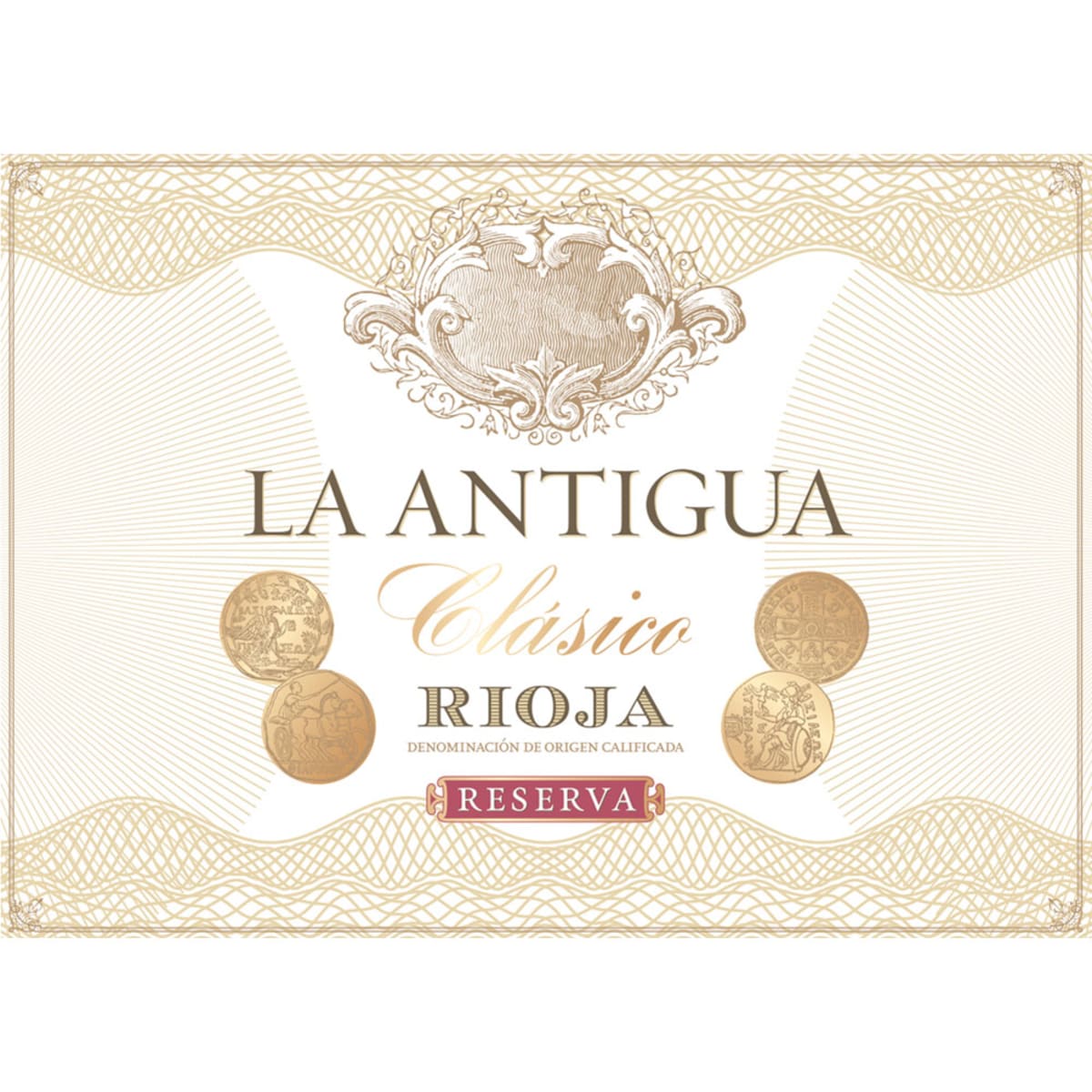 La Antigua Clasico Reserva 2008 Front Label