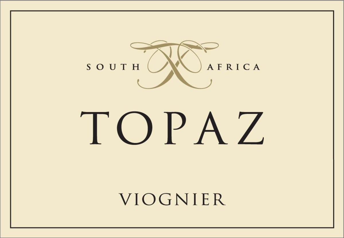 Topaz Viognier 2014 Front Label