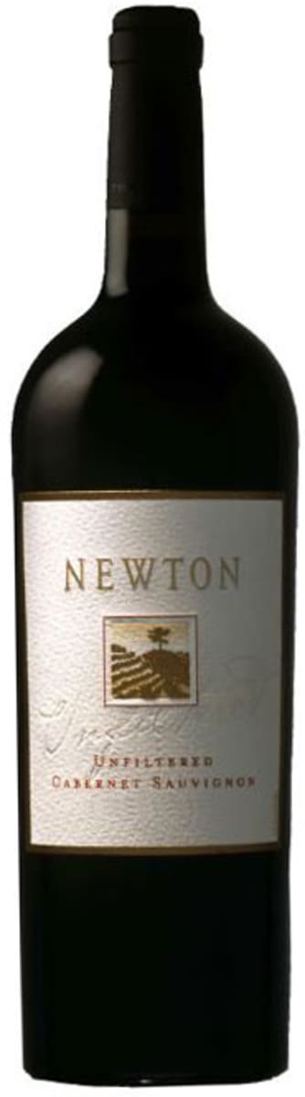 Newton Unfiltered Cabernet Sauvignon 2014 Front Bottle Shot