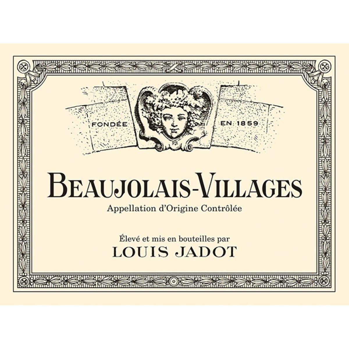 Louis Jadot Beaujolais-Villages 2015 Front Label