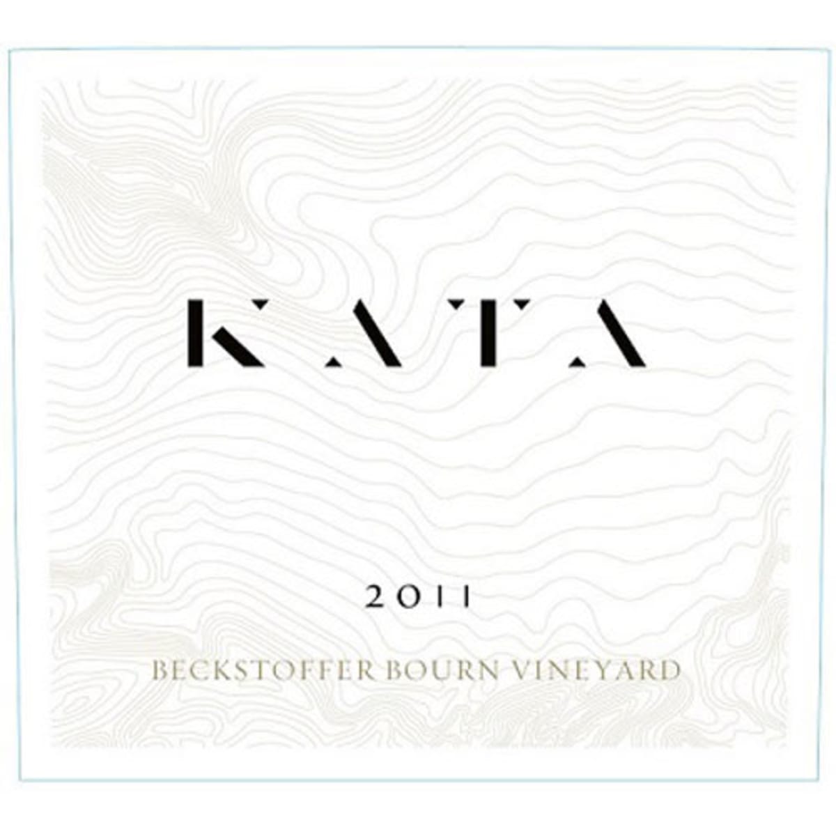 Kata Becksotffer Bourn Vineyard Cabernet Sauvignon 2011 Front Label