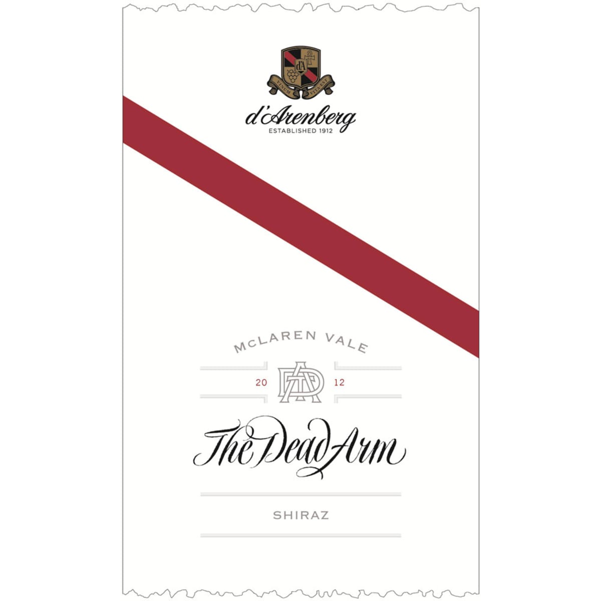 d'Arenberg The Dead Arm Shiraz 2012