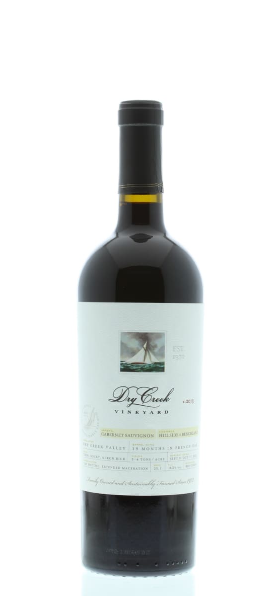 Dry Creek Vineyard Cabernet Sauvignon 2013 Front Bottle Shot