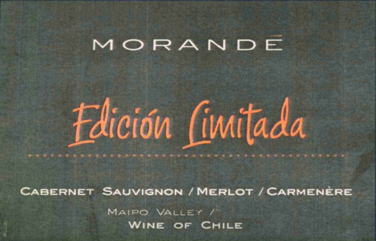 Morande Edicion Limitada Olvidado del Carignan 2010 Front Label