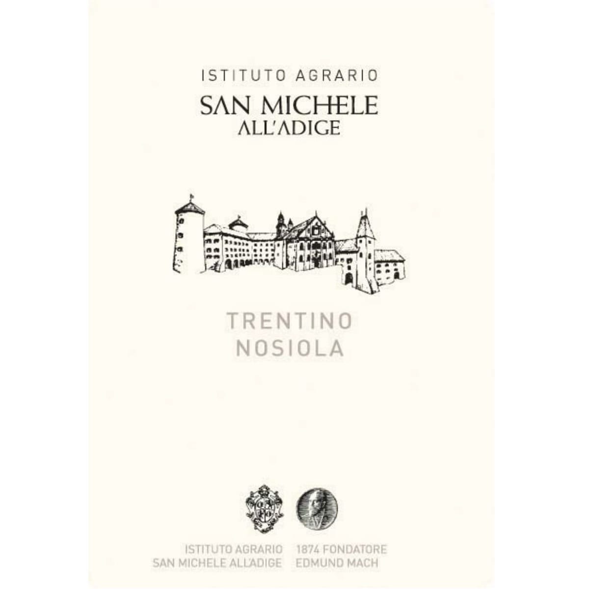 San Michele Nosiola 2014 Front Label