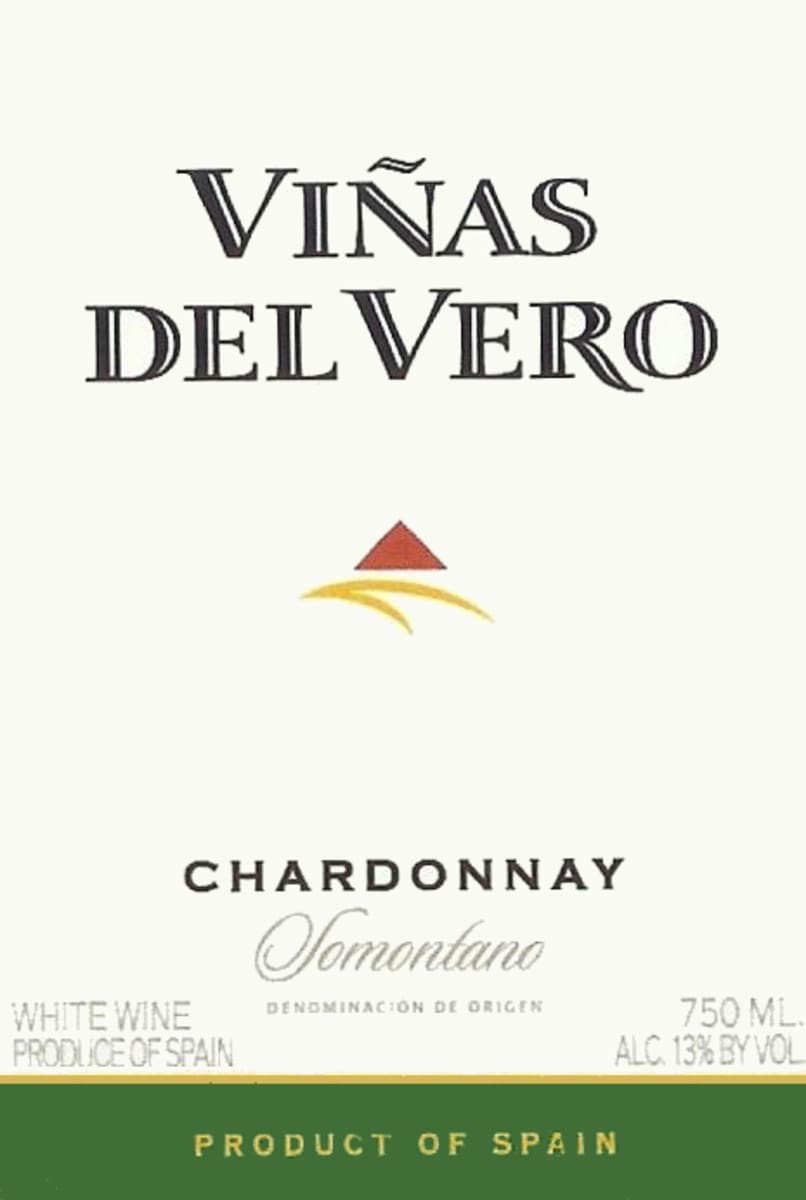 Vinas del Vero Chardonnay 2013 Front Label