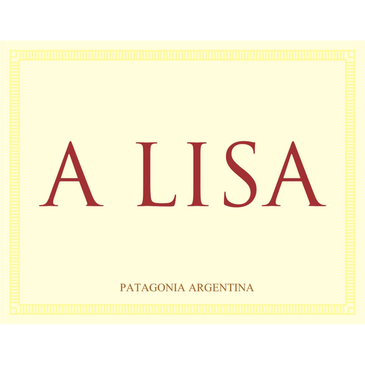 Bodega Noemia de Patagonia A Lisa Malbec 2015 Front Label