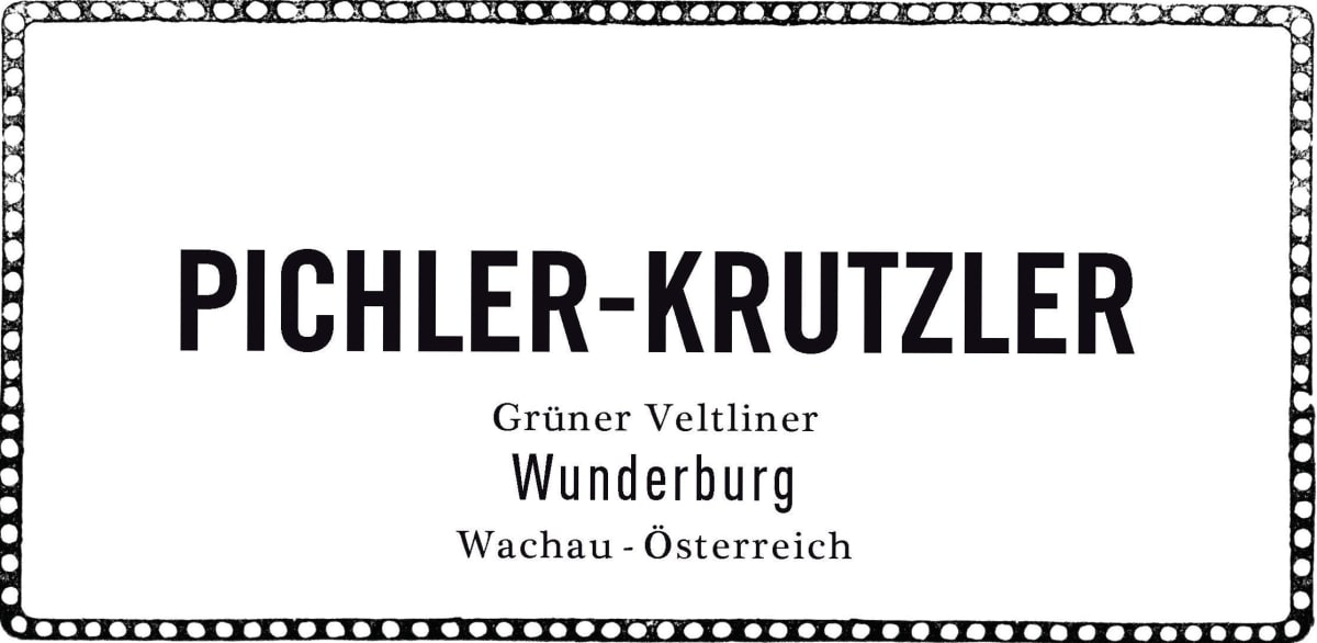 Pichler-Krutzler Wunderburg Gruner Veltliner 2008 Front Label
