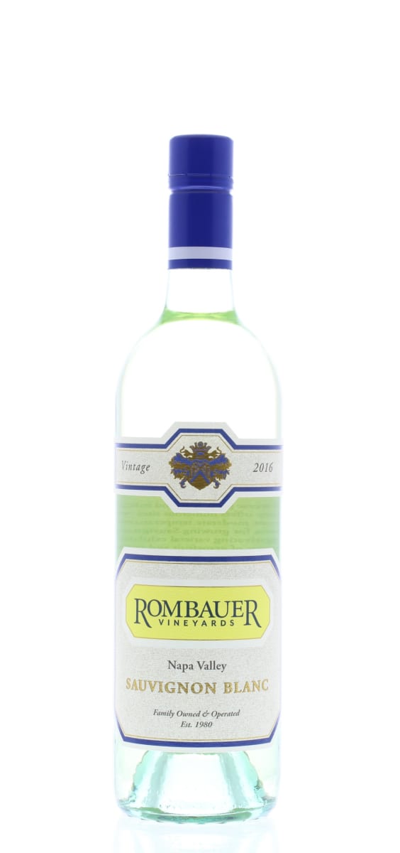 Rombauer Sauvignon Blanc 2016 Front Bottle Shot