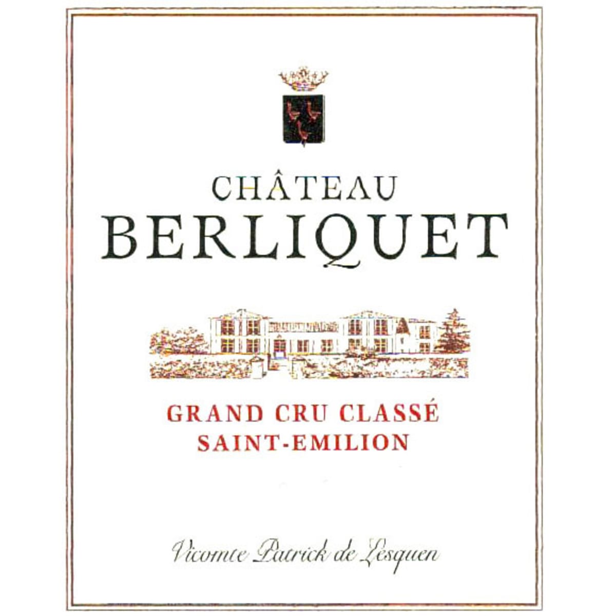 Chateau Berliquet (1.5 Liter Magnum) 2005 Front Label