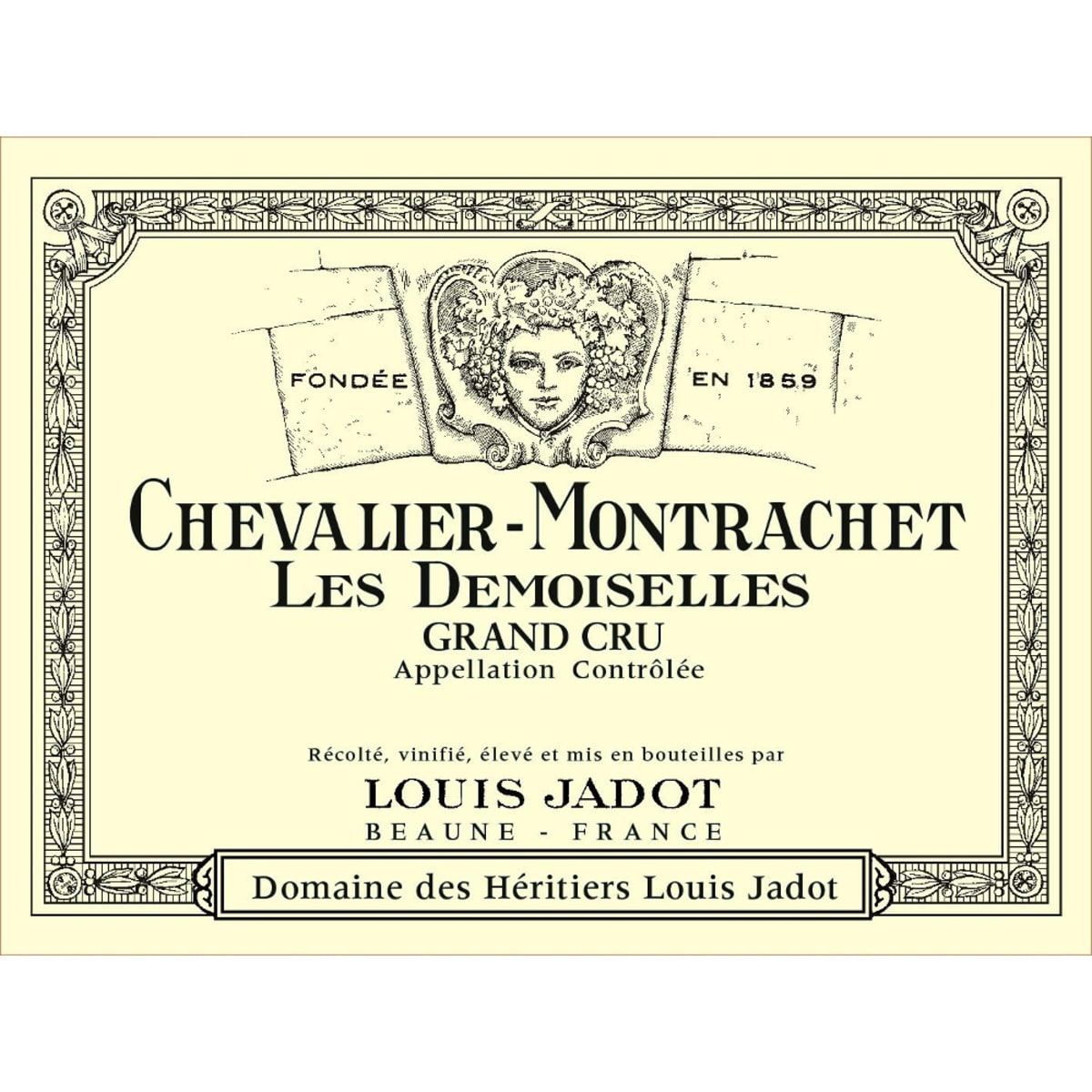 Louis Jadot Chevalier Montrachet Les Demoiselles Grand Cru 2014 Front Label