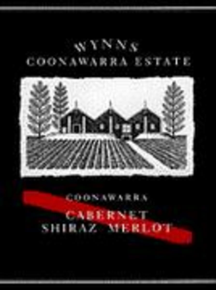 Wynns Coonawarra Estate Cabernet Shiraz Merlot 1997 Front Label