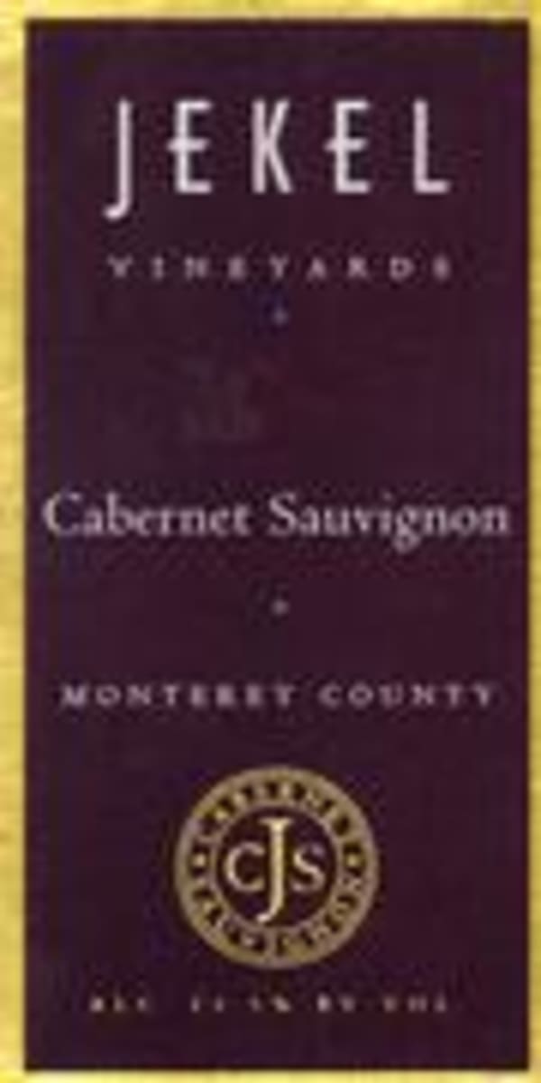 Jekel Cabernet Sauvignon 1997 Front Label