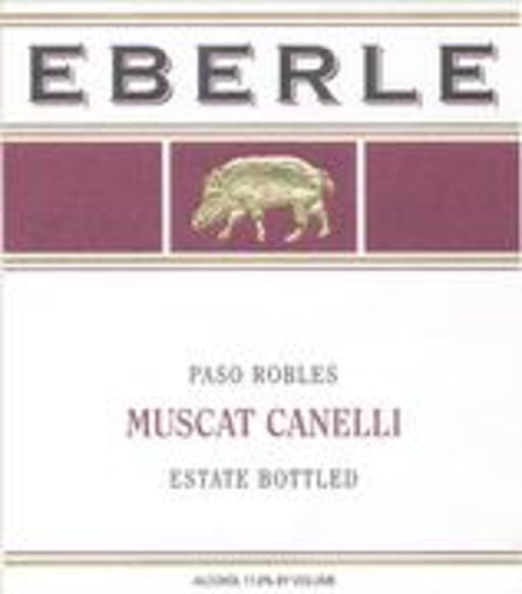 Eberle Muscat Canelli 1997 Front Label