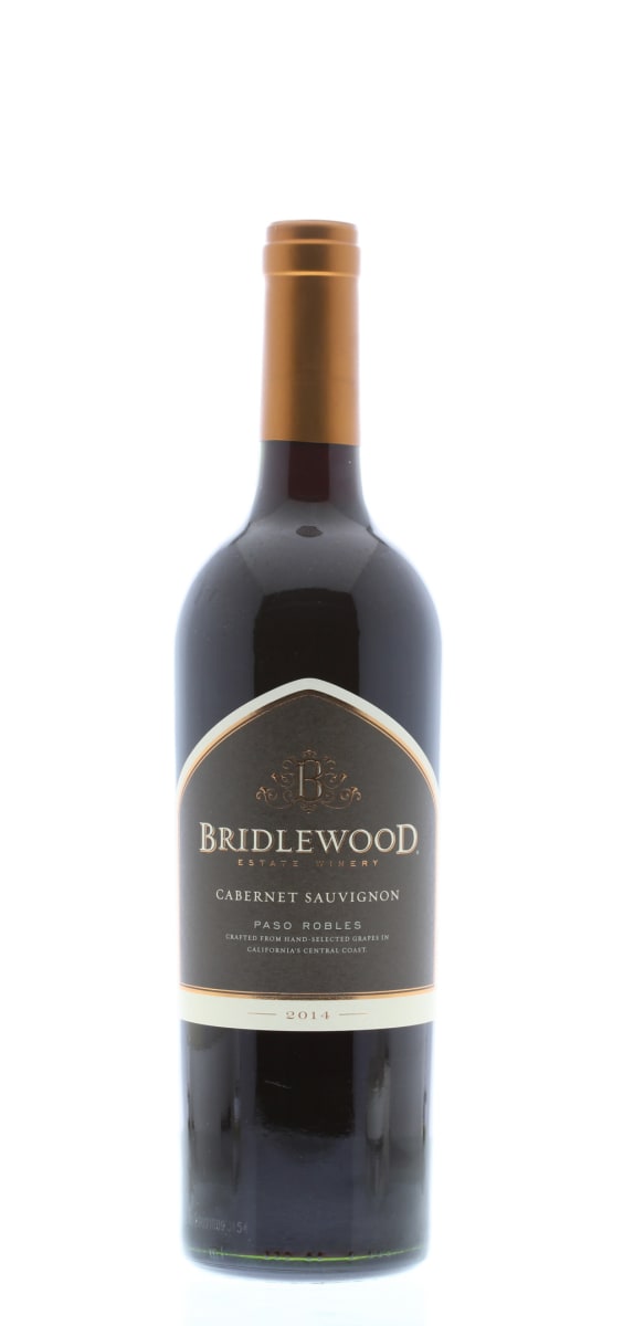 Bridlewood Paso Robles Cabernet Sauvignon 2014 Front Bottle Shot