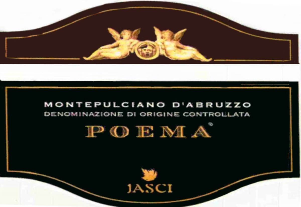 Azienda Agricola Jasci Donatello Montepulciano d'Abruzzo Poema 2002 Front Label