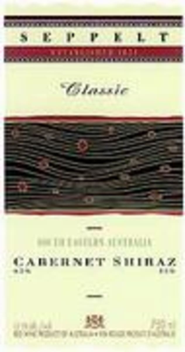 Seppelt Classic Cabernet Shiraz 1997 Front Label