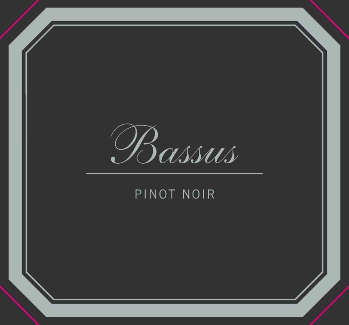 Bodegas Hispano-Suizas Bassus Pinot Noir 2013 Front Label