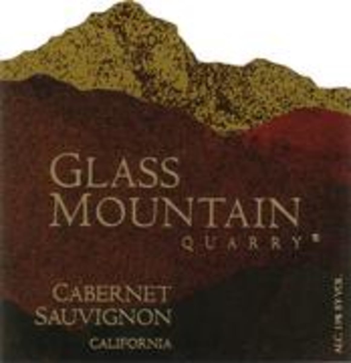 Markham Glass Mountain Cabernet Sauvignon 1998 Front Label