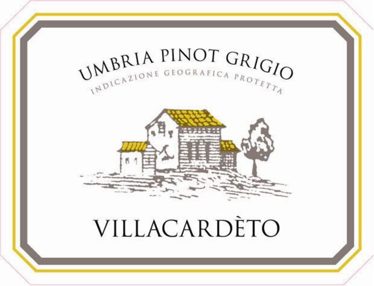 Cantina Cardeto Villacardeto Pinot Grigio 2015 Front Label