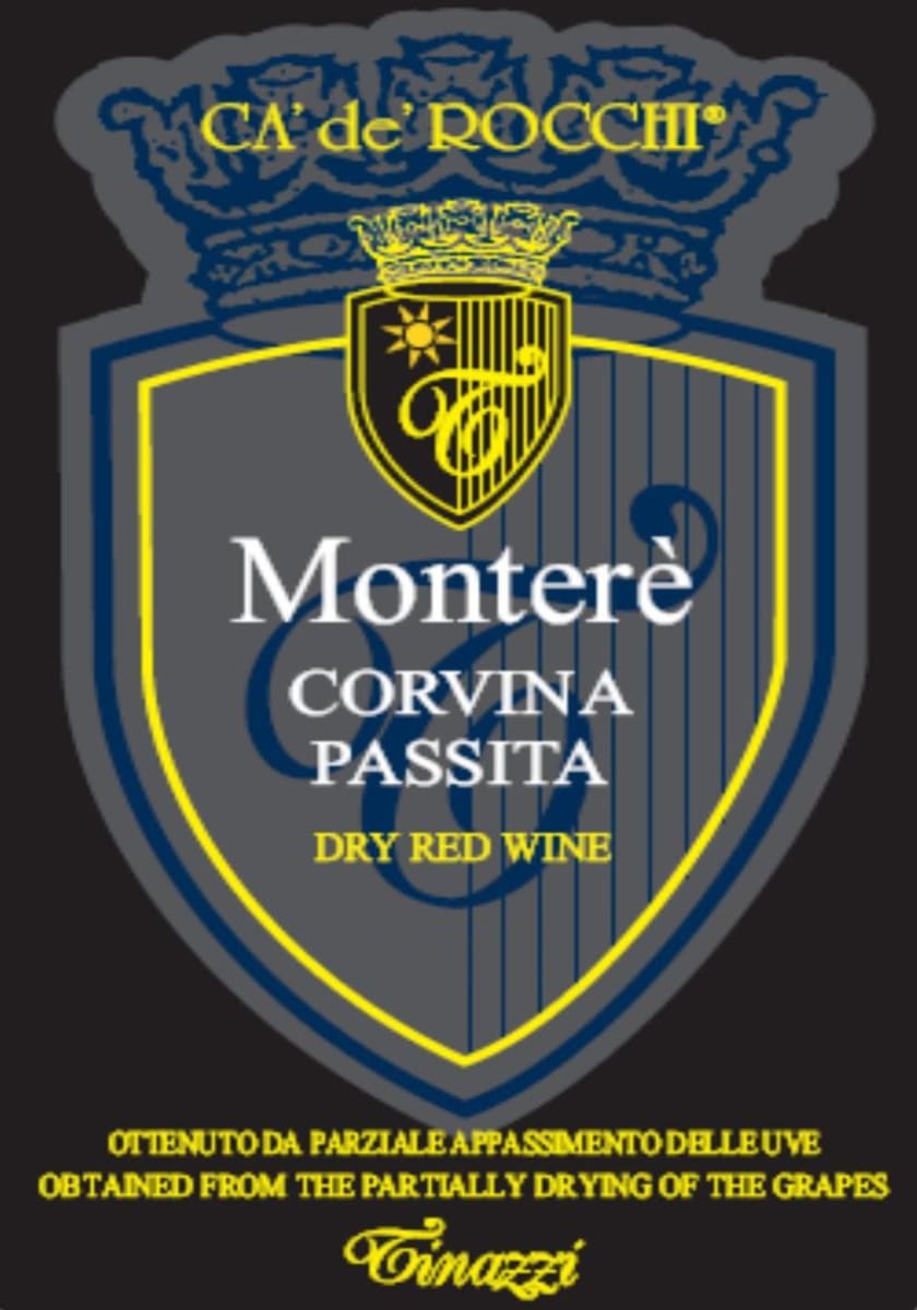 Casa Vitivinicola Tinazzi Ca' de' Rocchi Montere Corvina 2008 Front Label