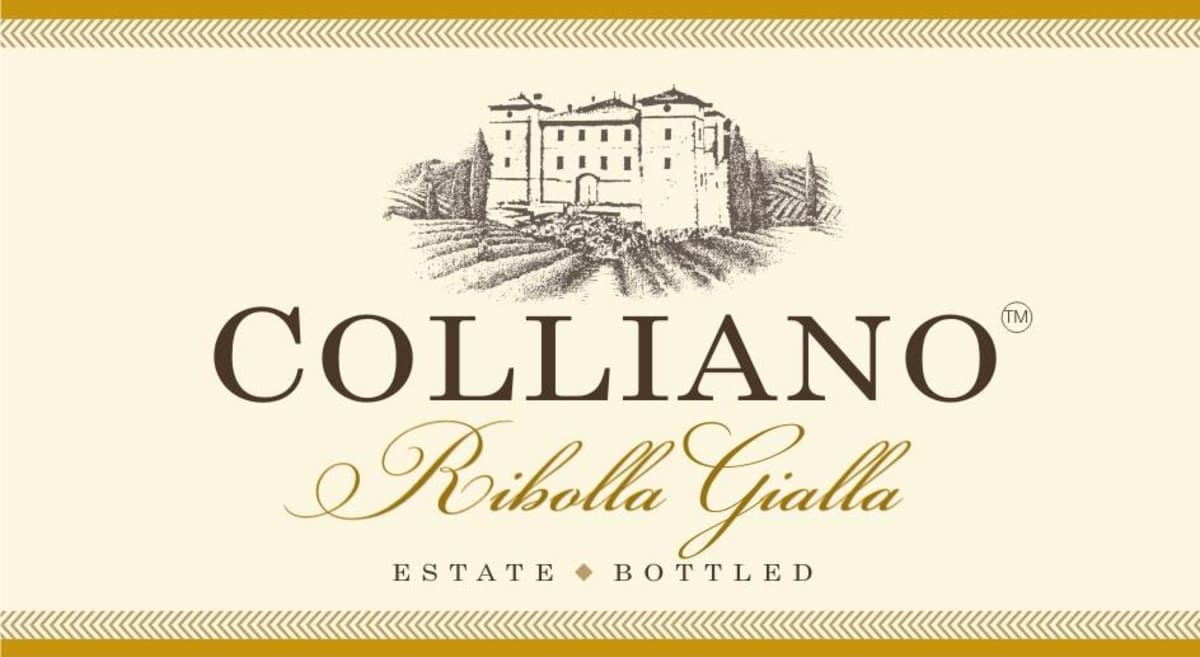 Colliano Ribolla Gialla 2013 Front Label