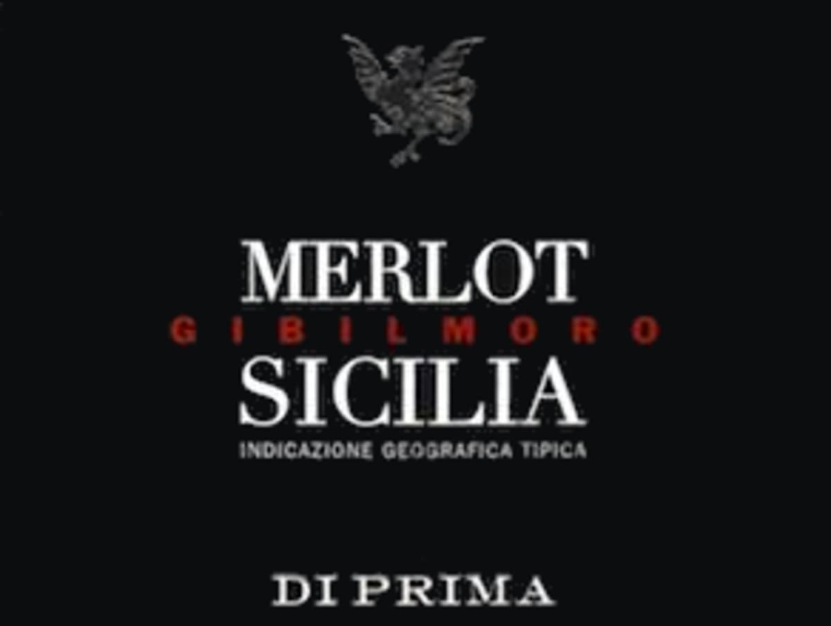 Di Prima Vini Sicilia Gibilmoro Merlot 2010 Front Label