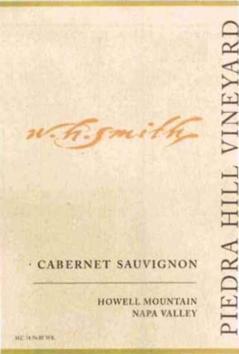 W.H. Smith Piedra Hill Vineyard Bronze Label Cabernet Sauvignon 2008 Front Label