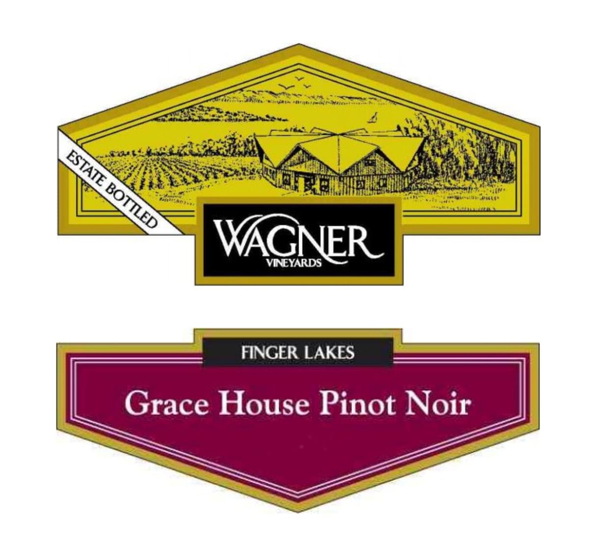 Wagner Vineyards Grace House Pinot Noir 2011 Front Label