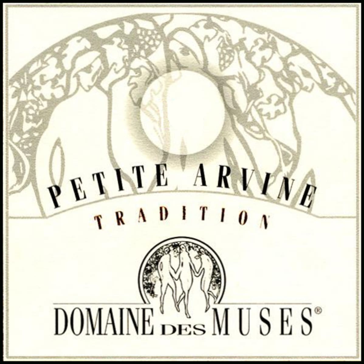 Domaine des Muses Petite Arvine Tradition 2015 Front Label