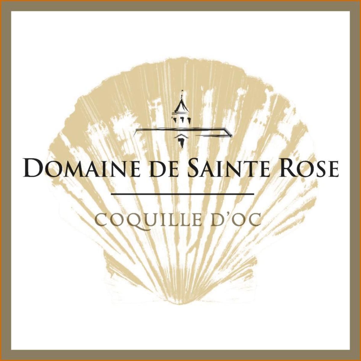 Domaine Sainte Rose Coquille d'Oc Rose 2016 Front Label