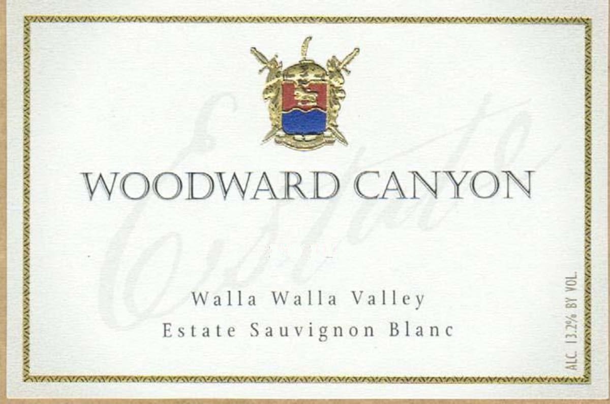 Woodward Canyon Estate Sauvignon Blanc 2014 Front Label