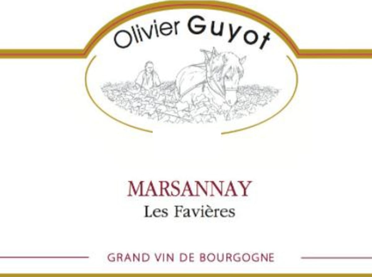 Domaine Olivier Guyot Marsannay Les Favieres 2010 Front Label