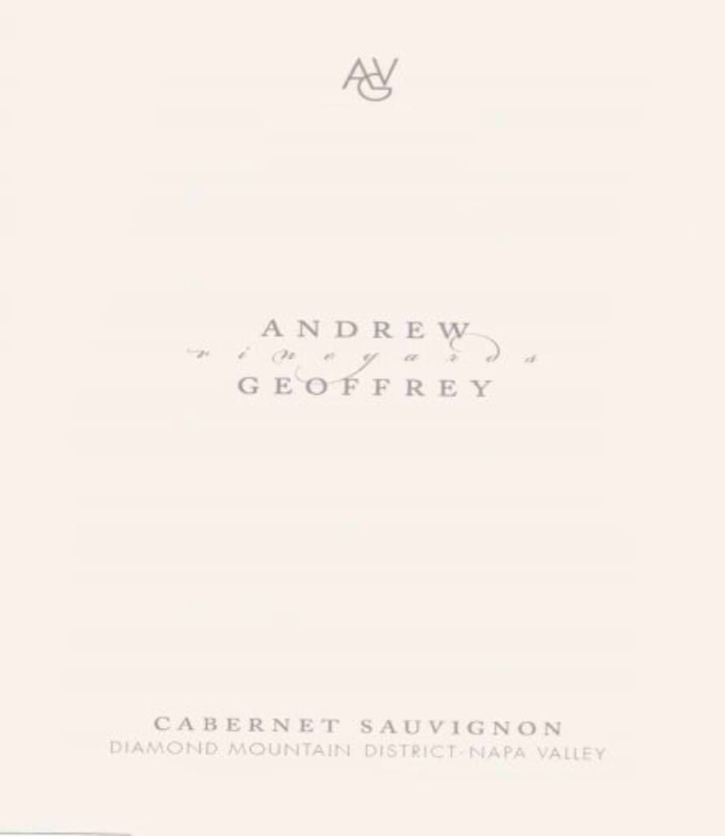 Andrew Geoffrey Vineyards Cabernet Sauvignon 2004 Front Label