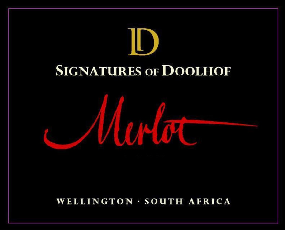 Doolhof Wine Estate Signature Merlot 2006 Front Label