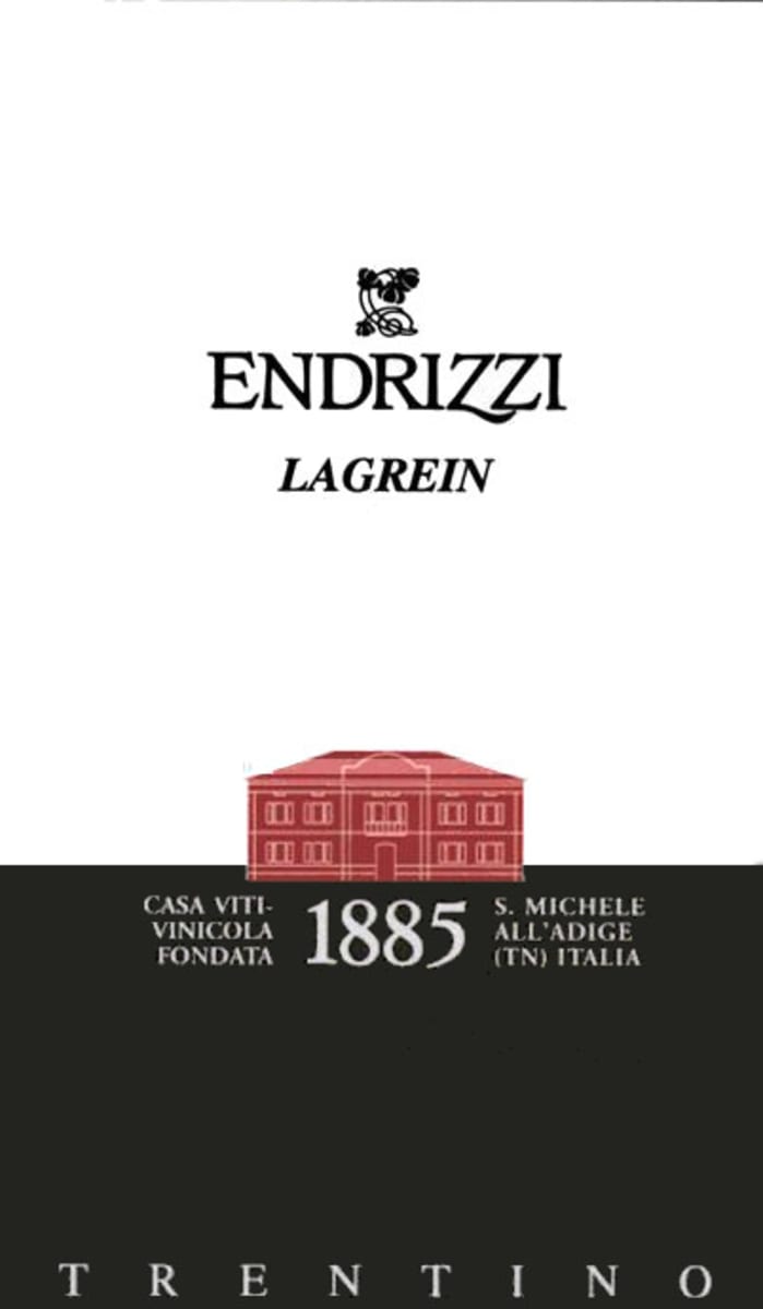 Endrizzi Trentino Lagrein 2013 Front Label