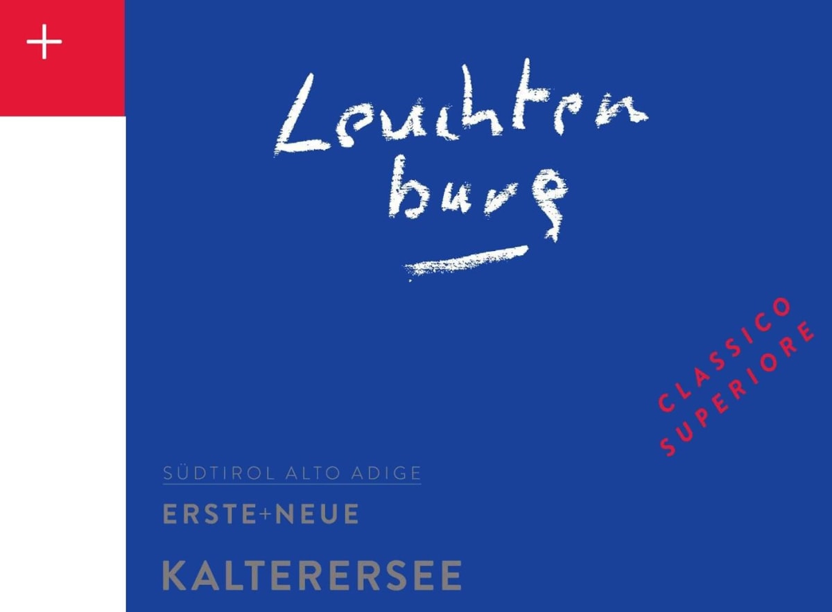 Erste + Neue Kalterersee Leuchtenburg Auslese Classico Superiore 2012 Front Label