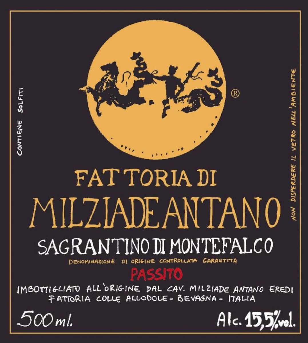 Fattoria Colleallodole Sagrantino di Montefalco Passito 2006 Front Label