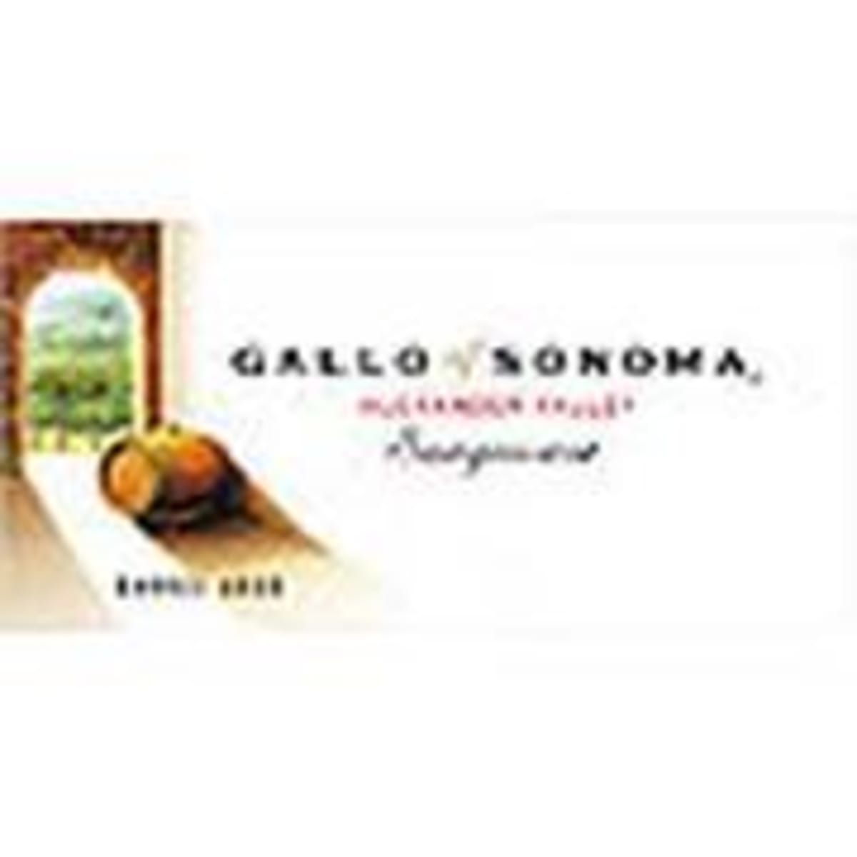 Gallo of Sonoma Sangiovese 1997 Front Label