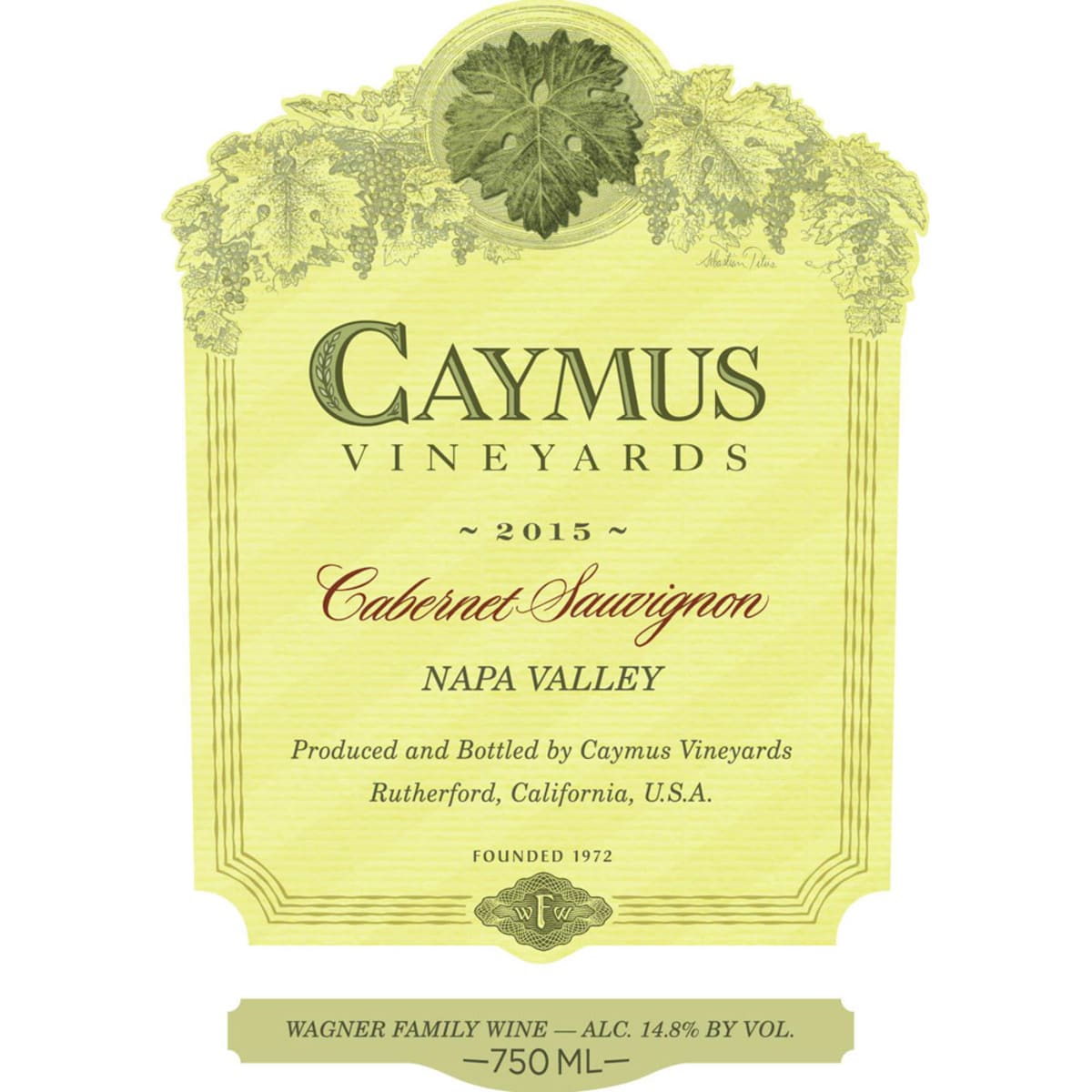 Caymus vineyards cabernet hot sale sauvignon 2015